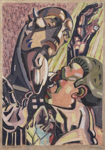Personnages cubistes