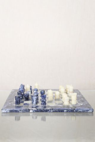 Jeu d’échec pierre dure