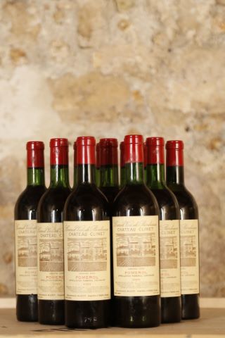 Pomerol G.C., Château Clinet 11 bouteilles