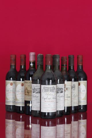 Ensemble de 12 bouteilles