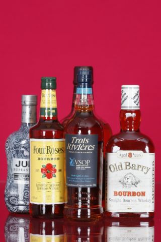 Spiritueux 5 bouteilles