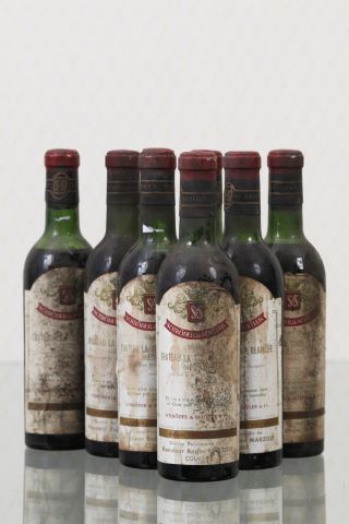 7 demi-bouteilles