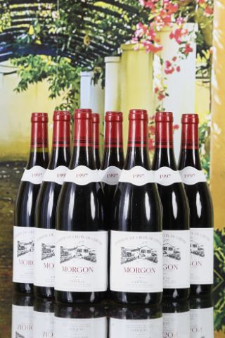 Morgon, domaine Croix de chèvre 9 bouteilles