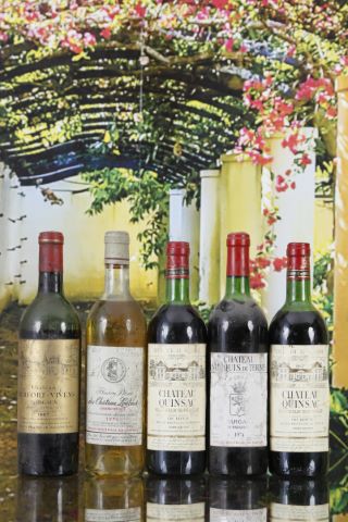 Margaux / Bordeaux Ensemble de 5 bouteilles