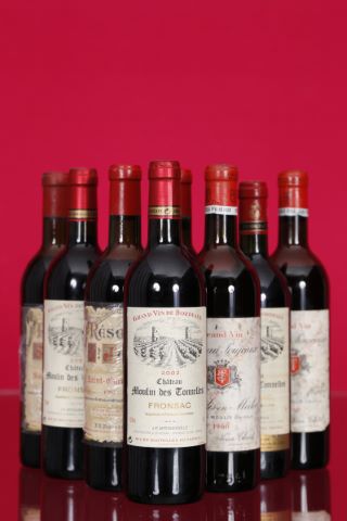 Ensemble de 8 bouteilles