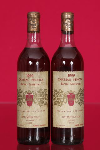 Château Menota, Barsac Sauternes 2 bouteilles