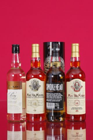 Whisky écossais 4 bouteilles