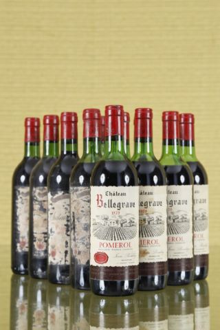 Pomerol Ensemble de 11 bouteilles