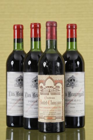 Ensemble de 4 bouteilles