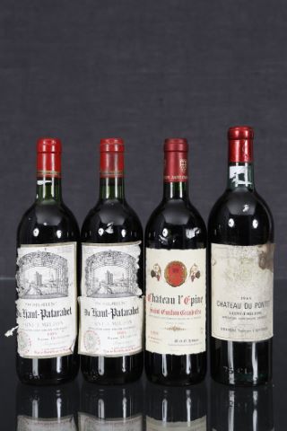 Ensemble de 4 bouteilles