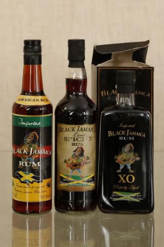 Rhum, Jamaïque 3 bouteilles