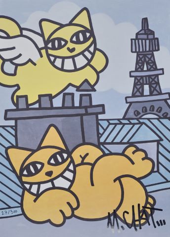 Mr Chat (né en 1977) Chat Paris