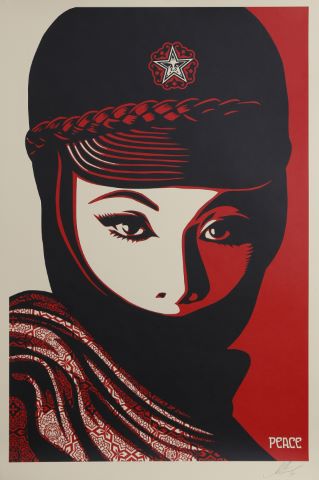 Shepard Fairey (né en 1970) Mujer Fatale