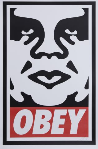 Shepard Fairey (né en 1970) Obey giant