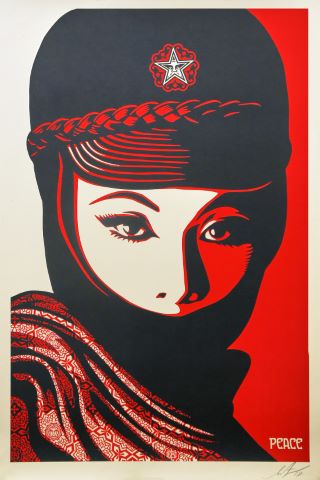 Shepard Fairey (né en 1970) Mujer Fatale