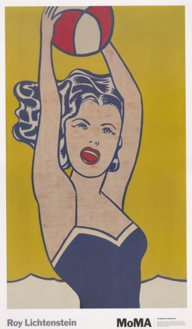 Lot de 2 affiches offset