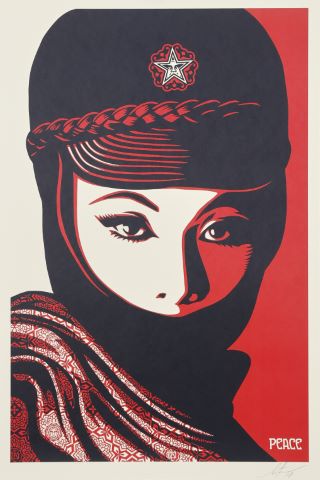 Shepard Fairey (né en 1970) Mujer Fatale