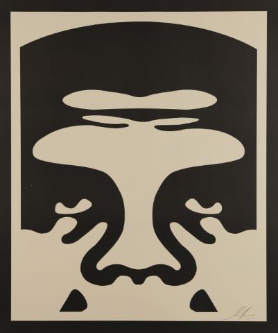Obey giant face