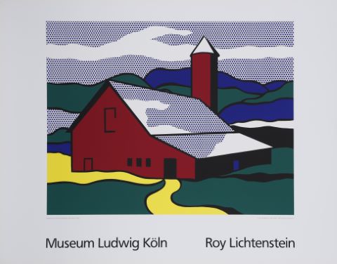 Red barn II, 1969