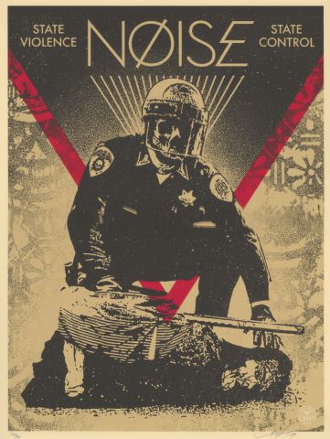 Shepard Fairey (né en 1970) Nøise