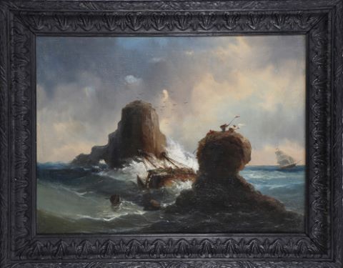 Scène de naufrage