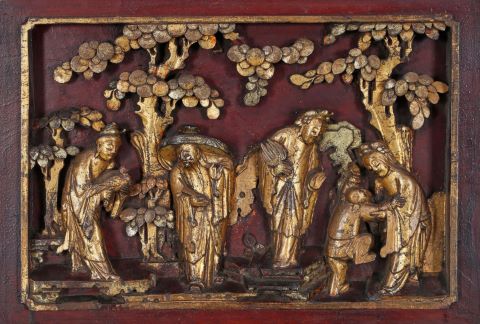 Panneaux décoratifs [x2], scènes d’offrandes