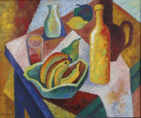 Edouard Chaullet (1924-1995) Bananes...