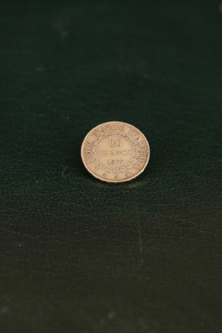 Pièce de 20 francs or