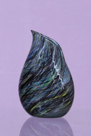 Vase ovoïde méplat