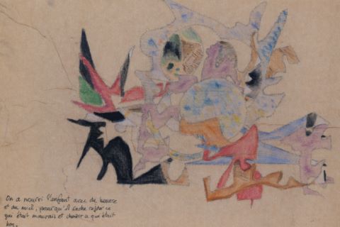 Jean-Claude Fester (1943-1979) 2 œuvres sur papier