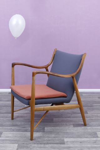 Finn Juhl (1912-1989) Fauteuil modèle «FJ45»