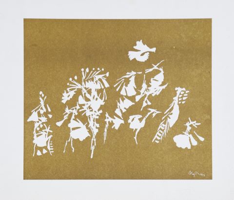 Composition dorée
