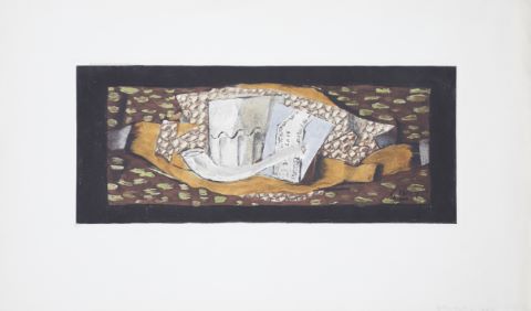 Georges Braque (1882-1963) Nature morte au verre...