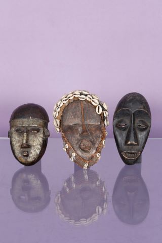 Dan, Côte d’Ivoire et divers 3 masques