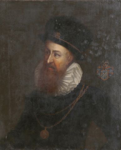École flamande du XVIIe siècle Portrait de Daniel...
