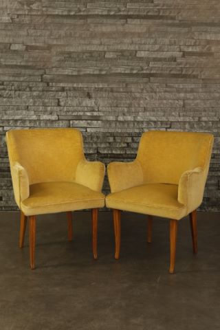 Suite de 2 fauteuils bridge
