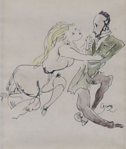 Georges Grosz (1893-1959) Les Danseurs