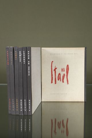 7 ouvrages de la collection Peintres d’aujourd’hui, éd. F. Hazan