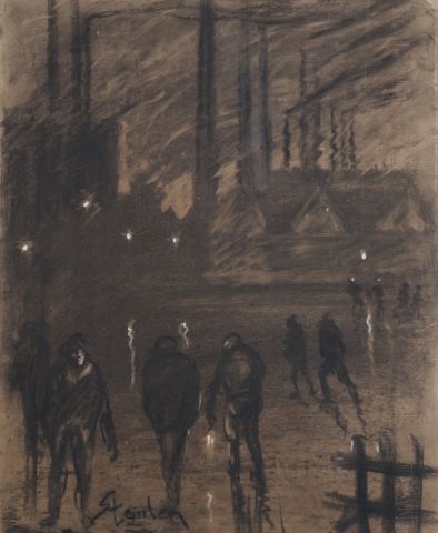Les Gueules noires, retour d’usine