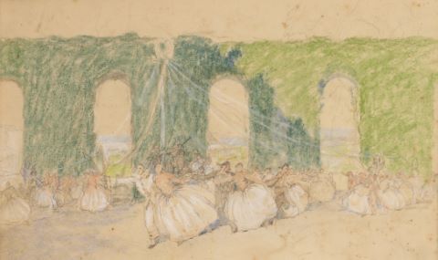 École française du début du XXe siècle Le Bal...