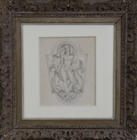 René Buthaud (1886-1986) La Naissance de Vénus
