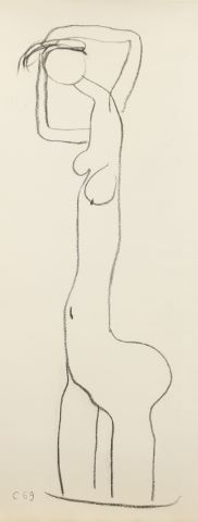 Femme à sa coiffure ou femme au bain