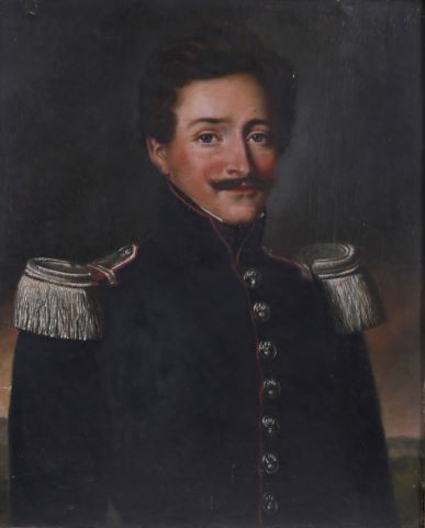 École française du XIXe siècle Portrait d'un...