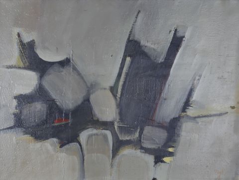 Guy de Voguë (1929-2002) Composition abstraite