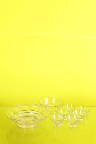Ensemble en verre comprenant :