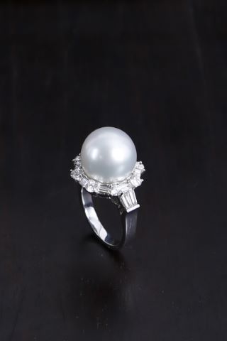 Bague perle