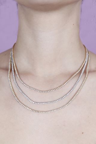 Collier trois lignes