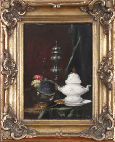 Gustave Barrier (1891-1953) Nature morte...