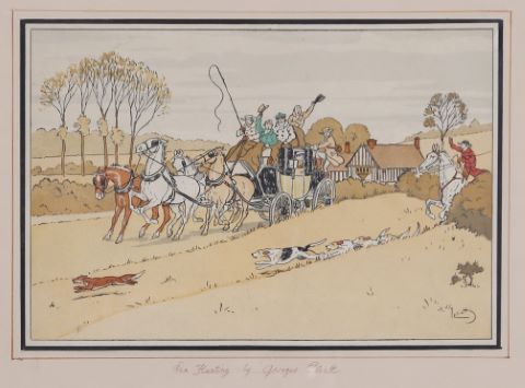 La Chasse au renard (Fox hunting)