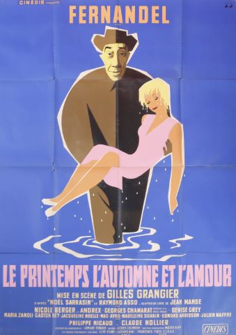 Affiche du film Fernandel dans Le Printemps,...